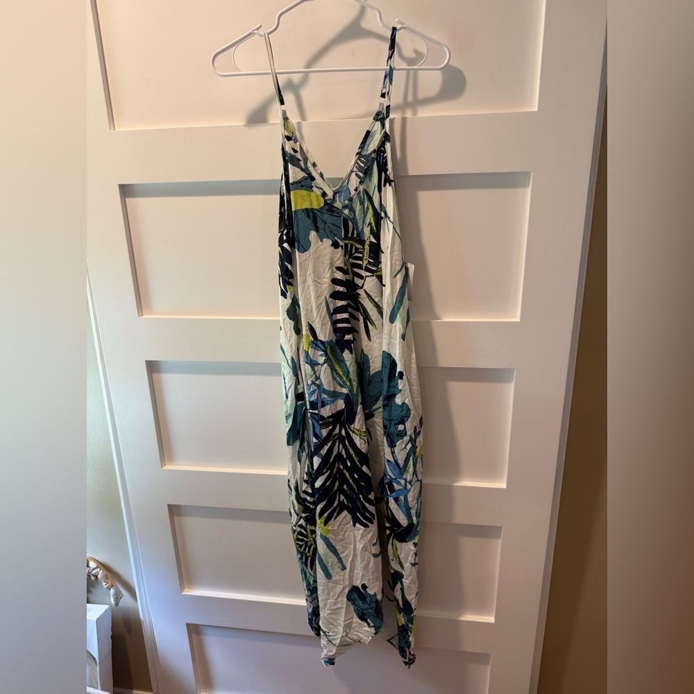 New Heather Lane Made in Jamaica Tropical Print Harlem style pantsuit romper